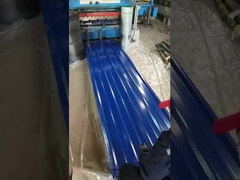 Δίπλωμα DX51D Κεραμική οροφή κυματοειδής χαλυβουργία με επικάλυψη από κράμα ψευδαργύρου-αλουμινίου