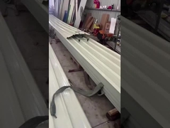 Προχρωματισμένο χρώμα επικαλυμμένο φύλλο ΓΙ 4x8 οροφή κυματοειδές μέταλλο 18 20 22 μέτρο